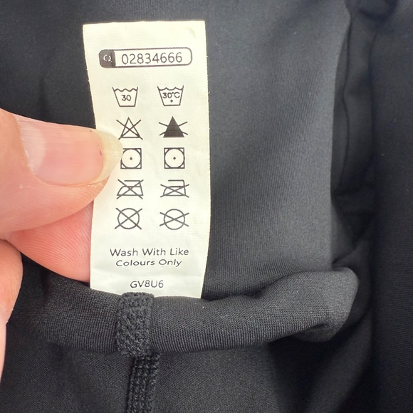 Halara Shorts Women Small Black HighWaist Stretch Performance Active Gym Workout - Picture 5 of 9